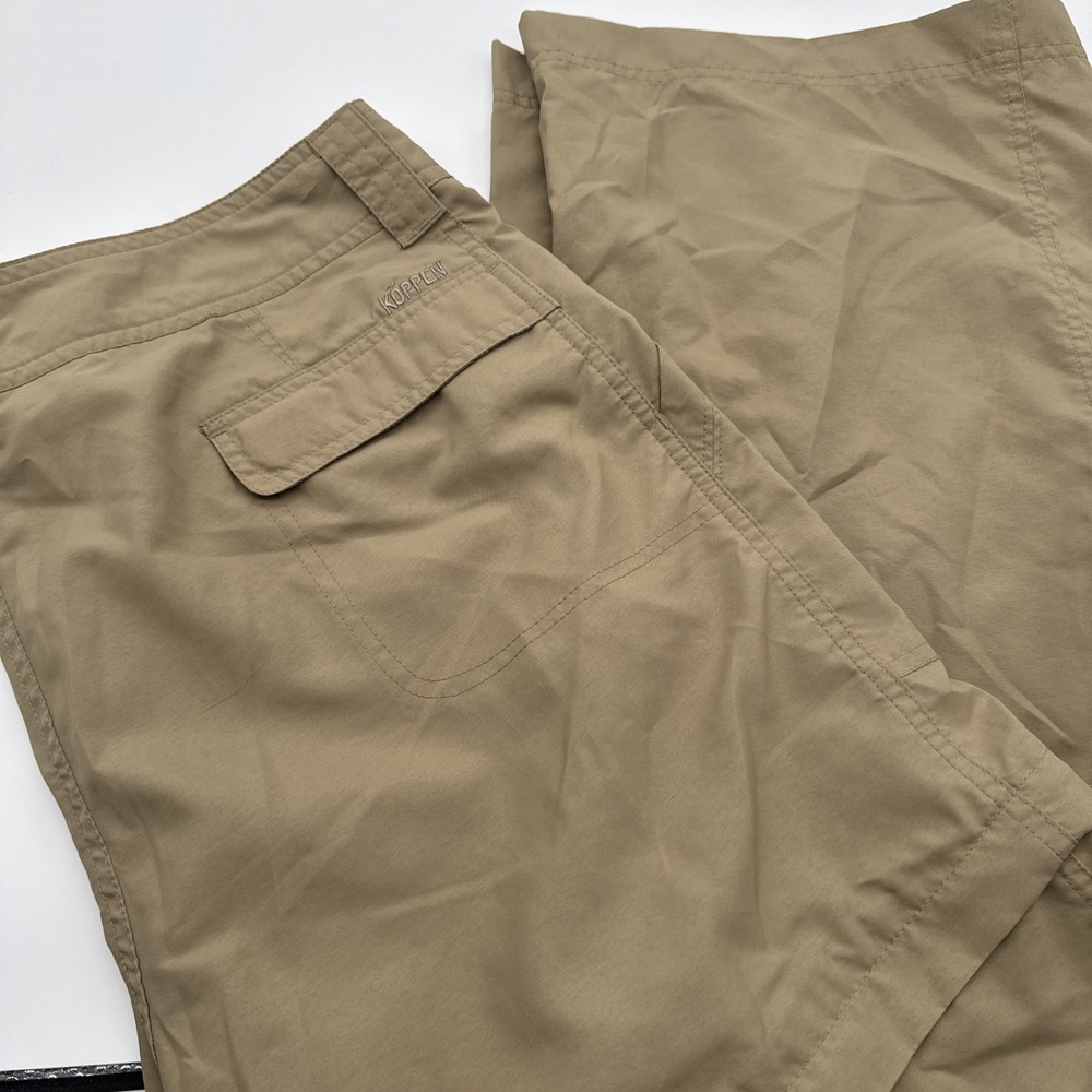 Koppen Convertible Hiking Pants Women 12 (FITS 34 X 30) Gorpcore Camp Activewear